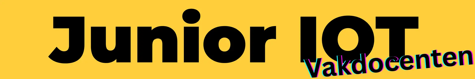 Junior IOT - Vakdocenten/Stakeholders